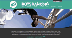 Desktop Screenshot of boysdancing.org